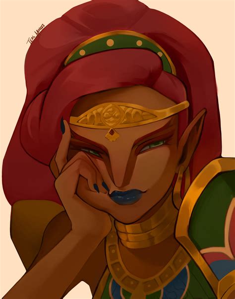 urbosa fanart|urbosa totk.